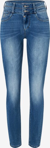 TIMEZONE Skinny Jeans 'ENYA' in Blauw: voorkant