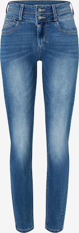 TIMEZONE Skinny Jeans 'ENYA' in Blauw: voorkant