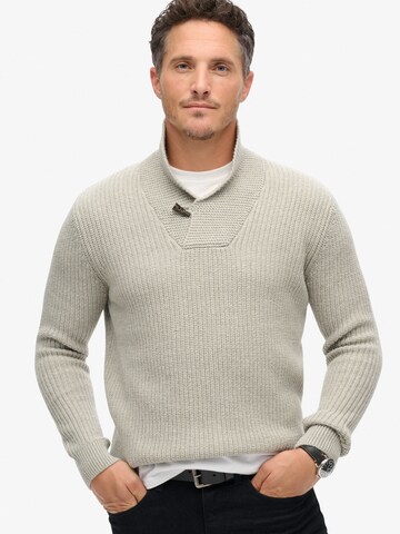 Superdry & Co Trui in Grijs: voorkant
