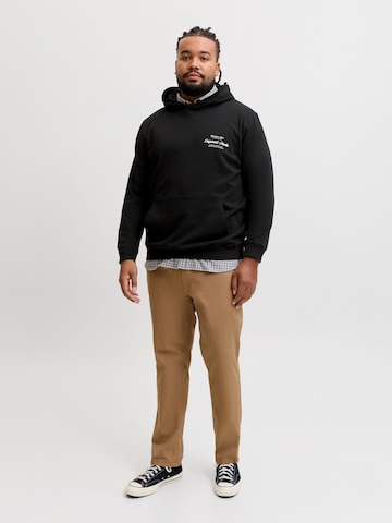 Jack & Jones Plus Суичър 'JORNORREBRO' в черно