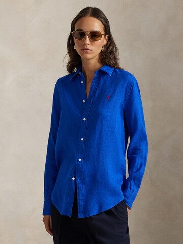 Polo Ralph Lauren Блузка 'CLASSIC' в Синий: спереди