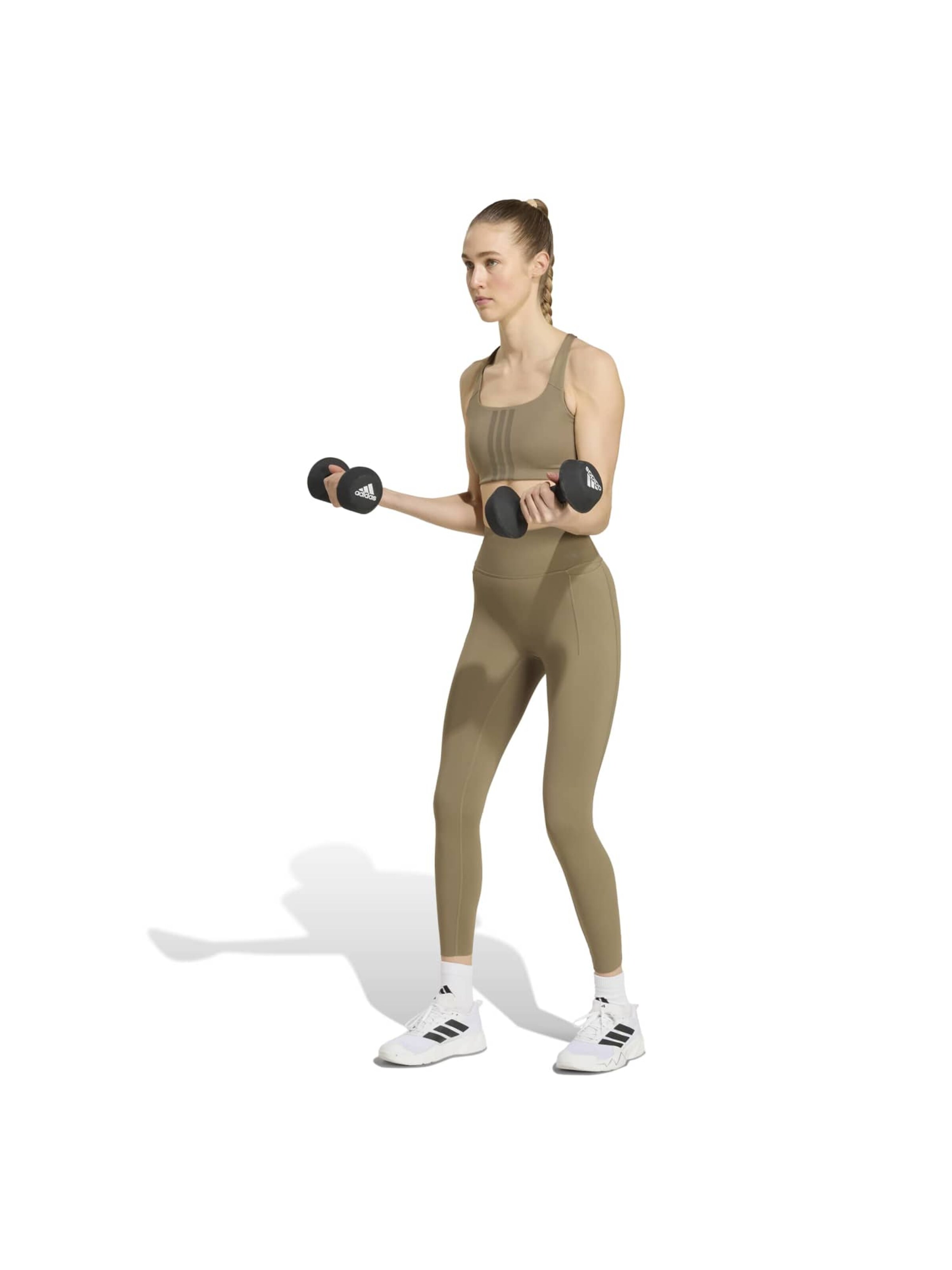 Skinny Pantaloni sport de la ADIDAS PERFORMANCE pe verde