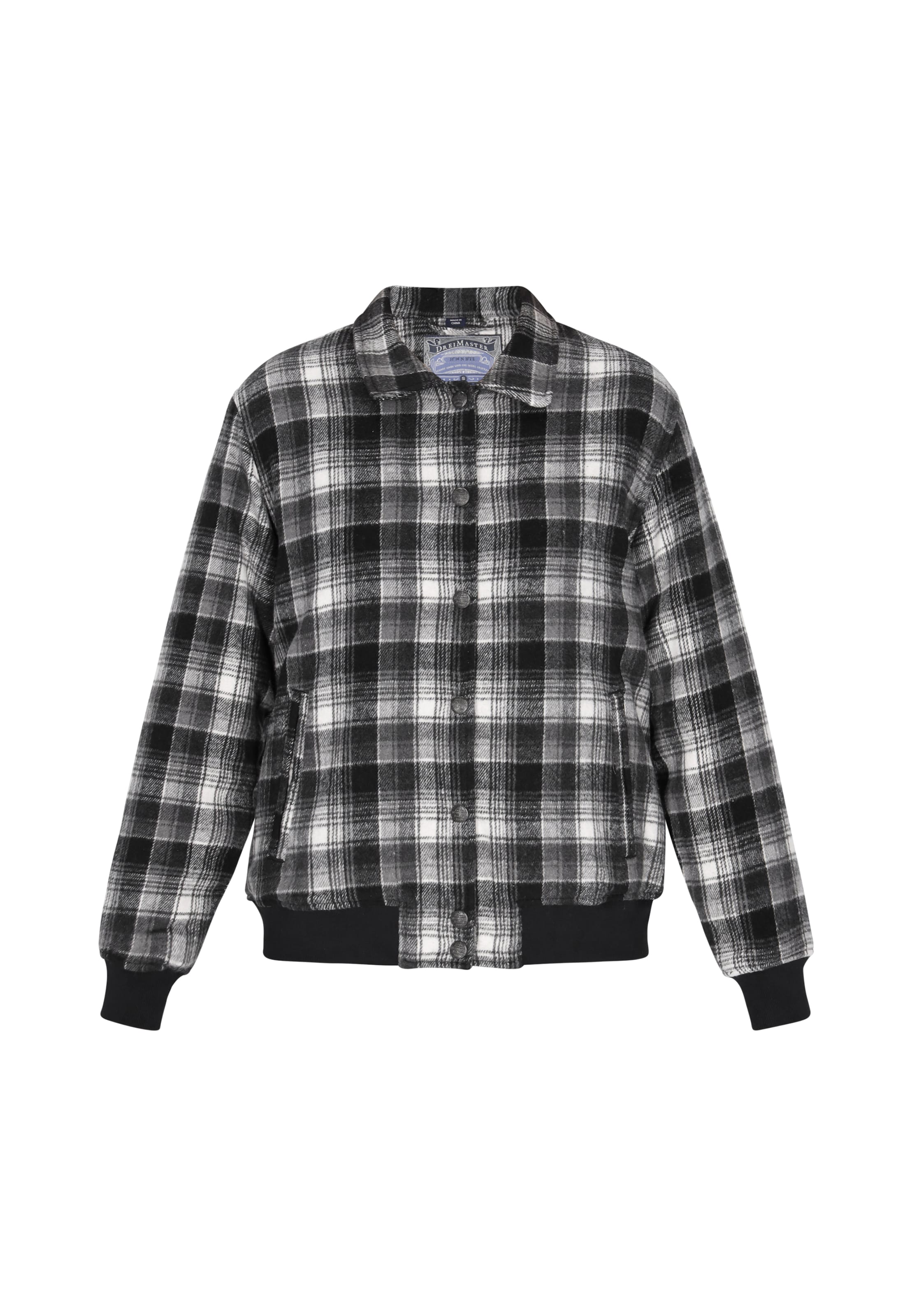 DreiMaster Vintage Tussenjas in Zwart: voorkant