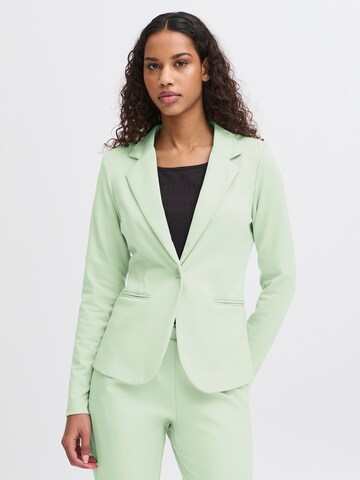 ICHI Blazers 'Kate' in Groen: voorkant