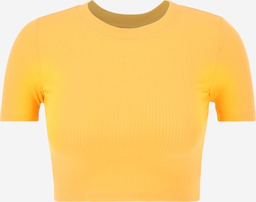 T-shirt Monki en orange : devant