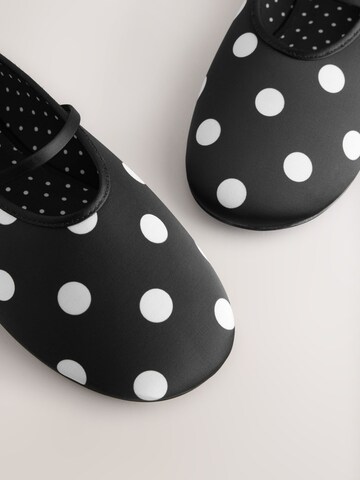 Ballerines à lanières Next en noir