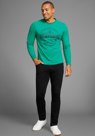 DELMAO Shirt in Grün