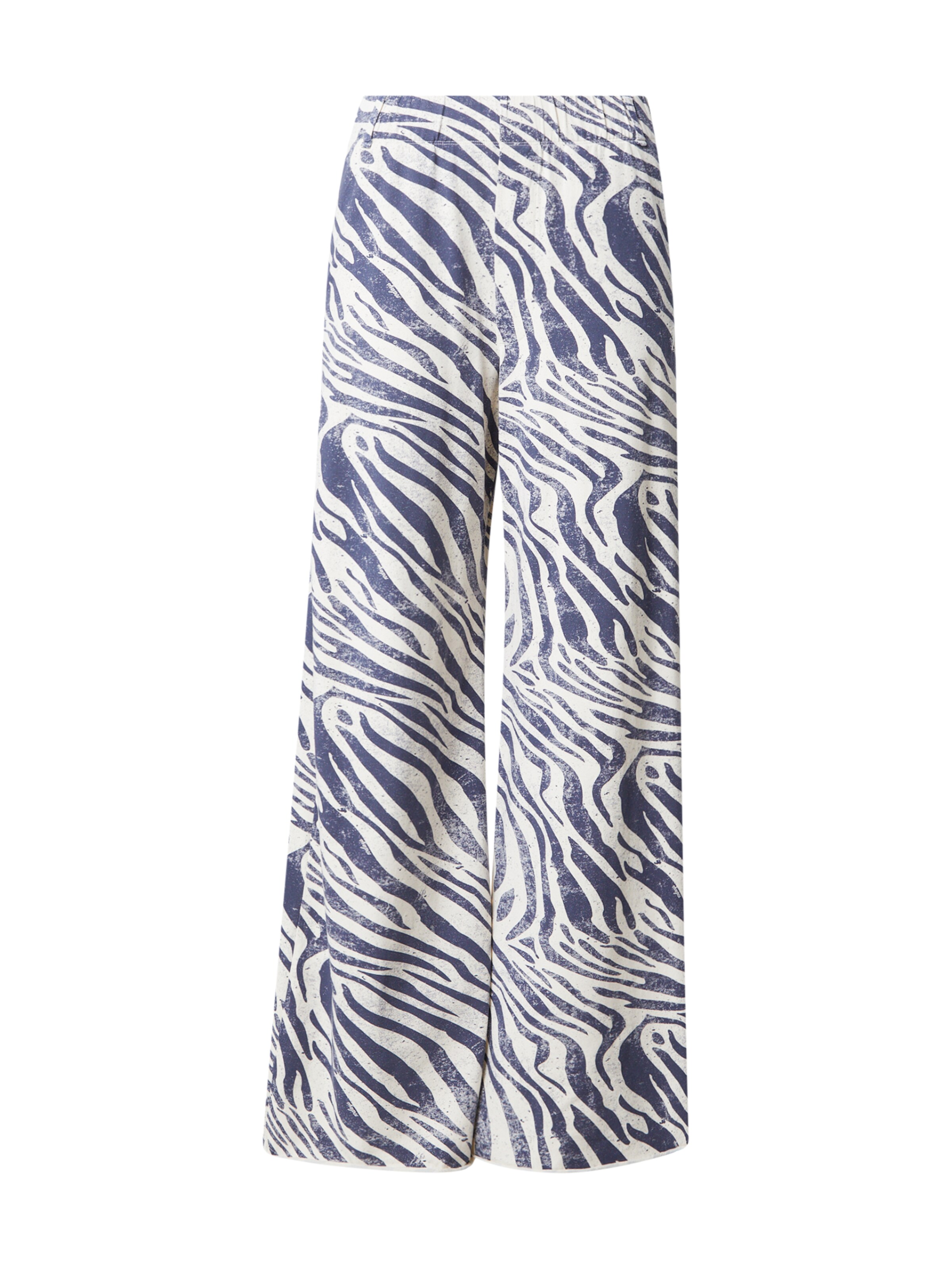10Days Pants in 34 in Cream / marine blue, Item view