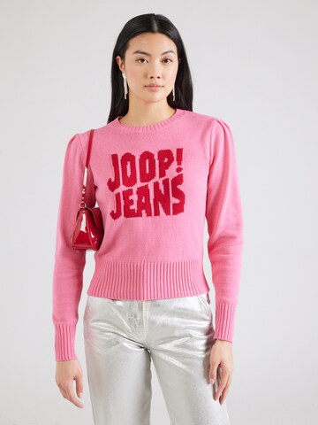 JOOP! Jeans Sweater 'Kali' in Pink: front