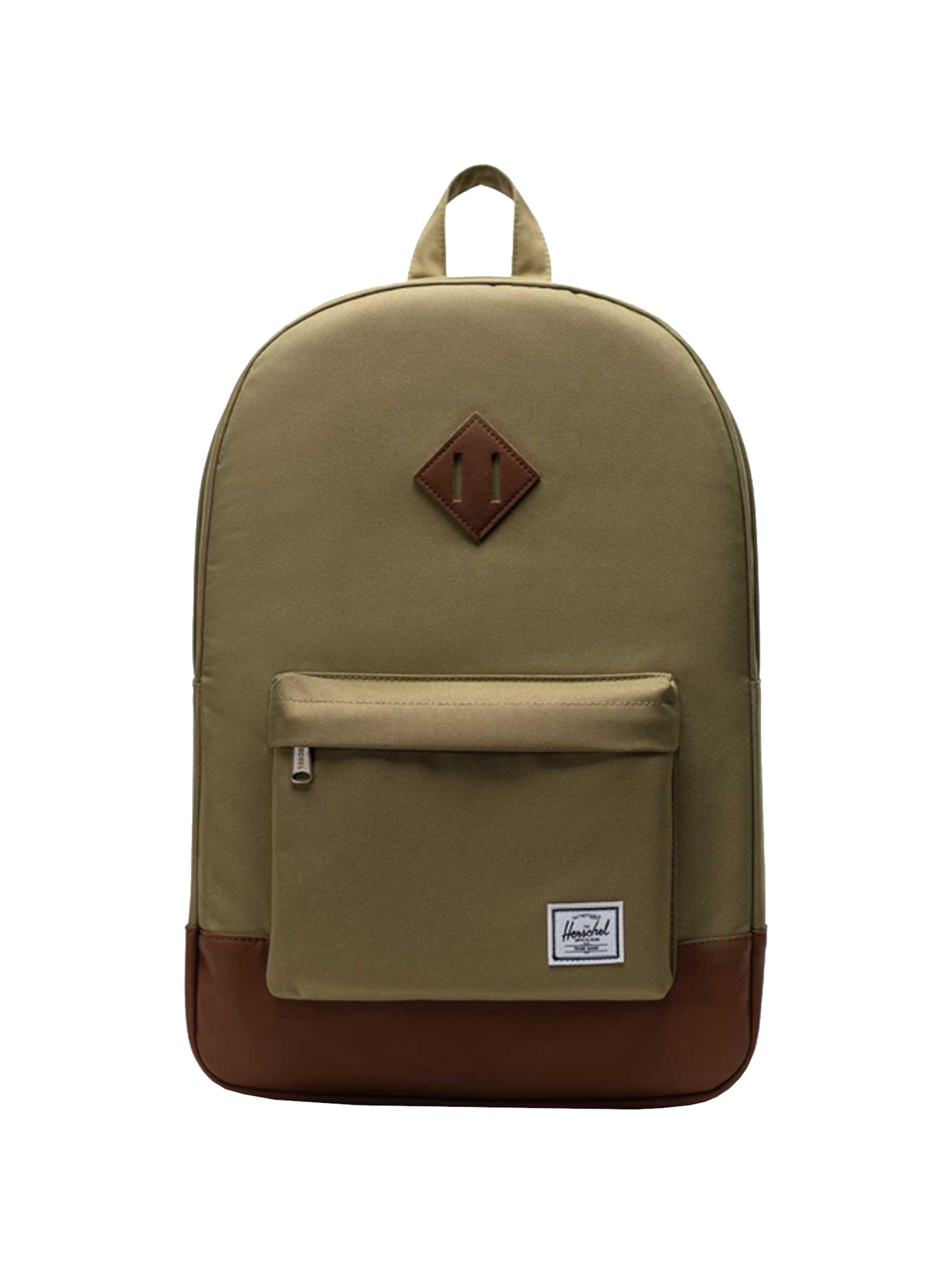 Herschel Rucksack 'Heritage'‌‌‌‌‌‌‌‌ in Grün: Vorderseite