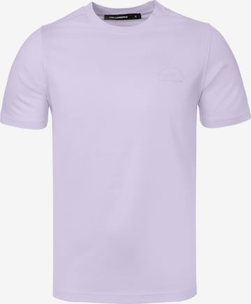 Karl Lagerfeld Shirt in Purple: front