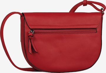 TOM TAILOR Crossbody Bag 'Thea' in Red
