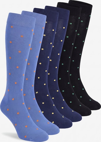 Ciocca Knee High Socks in Mixed colors: front