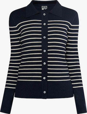 Cardigan DreiMaster Maritim en bleu : devant