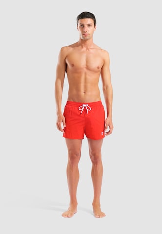 ARENA Badshorts 'Tapes Beach X-Shorts' i röd