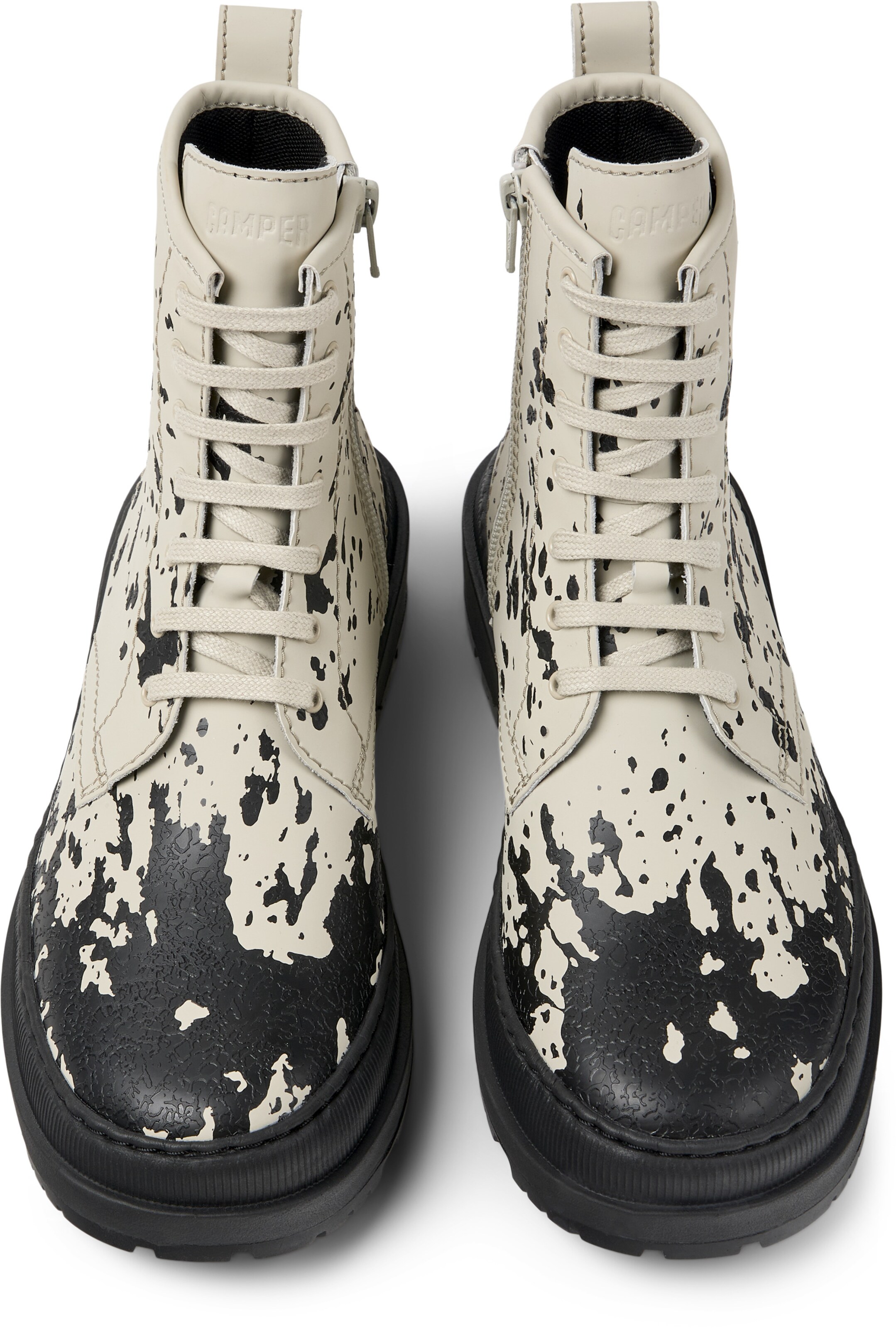 CAMPER Schnürstiefelette ' Brutus Trek ' in Beige