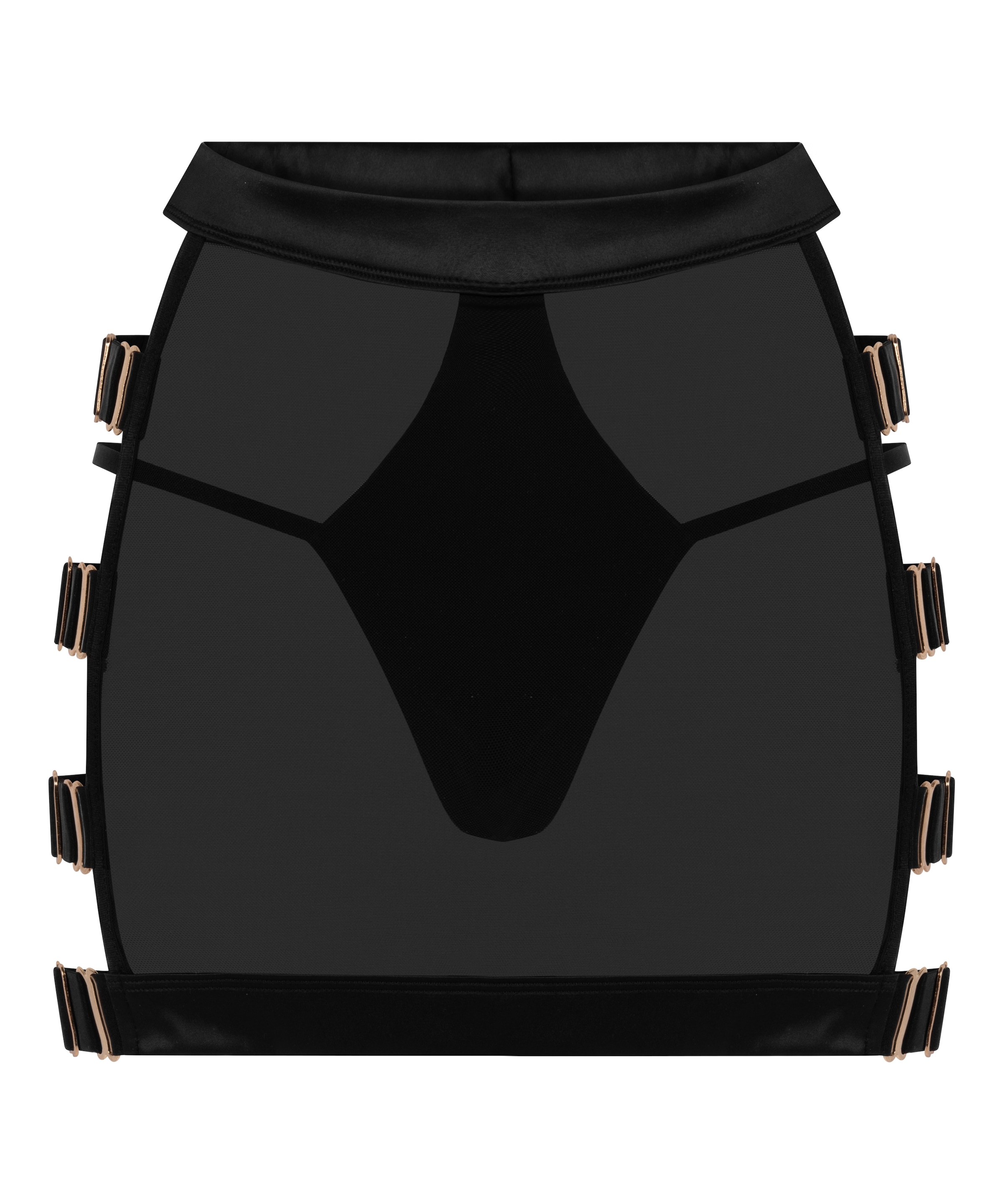 String 'Colette' Hunkemöller en noir : devant