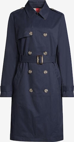 New View Between-Seasons Coat in Blue: front