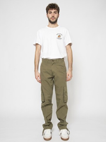 CAT Baggy Cargo Pants 'Light Cargo Black Pant Green' in Green