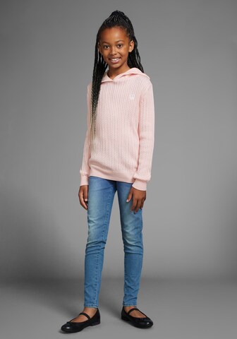 DELMAO Pullover in Pink