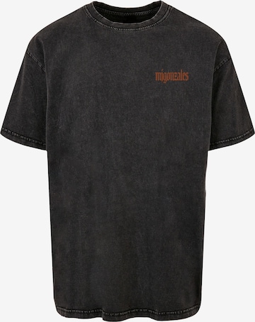 MJ Gonzales Shirt 'Brave Soar' in Black: front