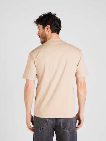 HUGO Red T-shirt 'Dapolino' i beige