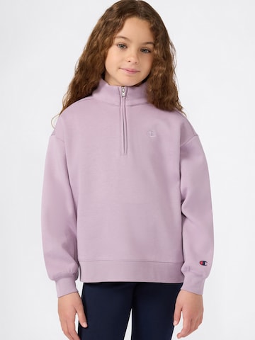 Champion Authentic Athletic Apparel Mikina – fialová: přední strana