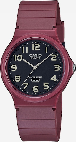 CASIO Analog Watch in Purple: front