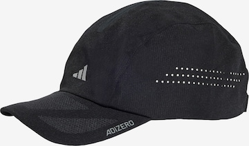 Șapcă sport 'Running x Adizero' de la ADIDAS PERFORMANCE pe negru: față