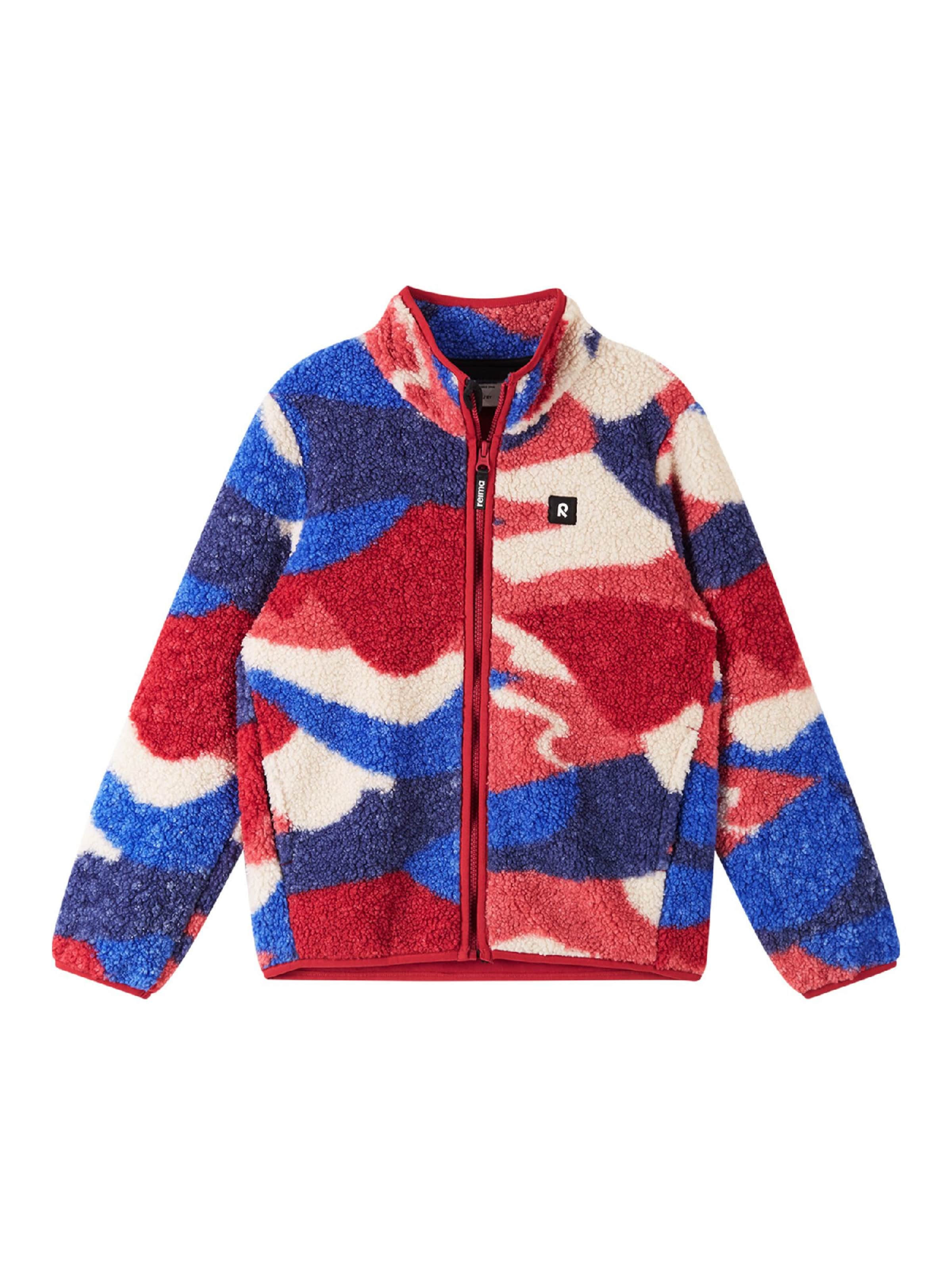 Reima Fleecejacke ' Tupsis ' in Rot: Vorderseite