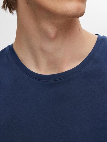 Maglietta 'Roland' di SELECTED HOMME in blu