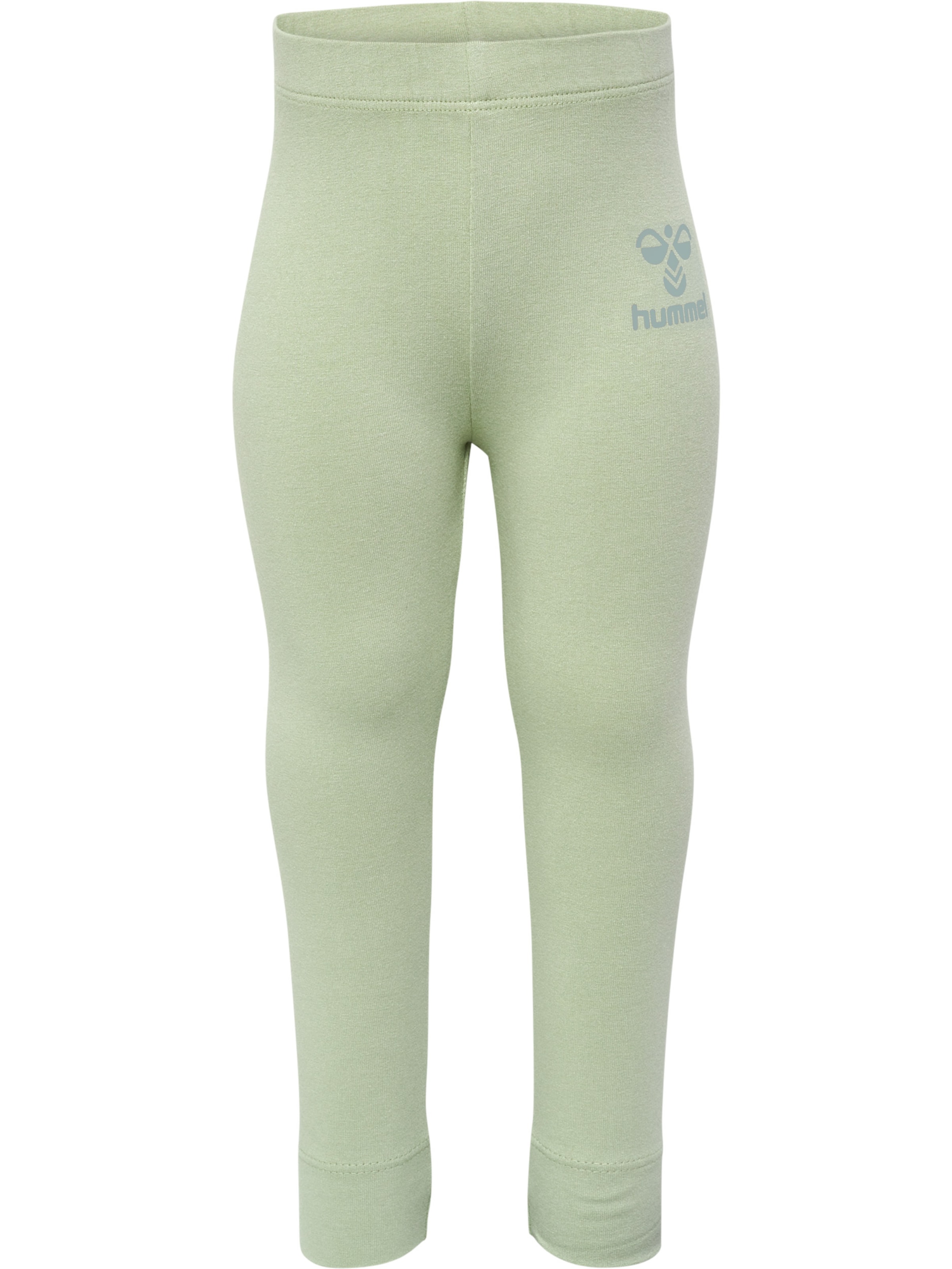 Hummel Skinny Sporthose in Grün: Vorderseite