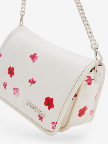 Desigual - Bolso de hombro en blanco