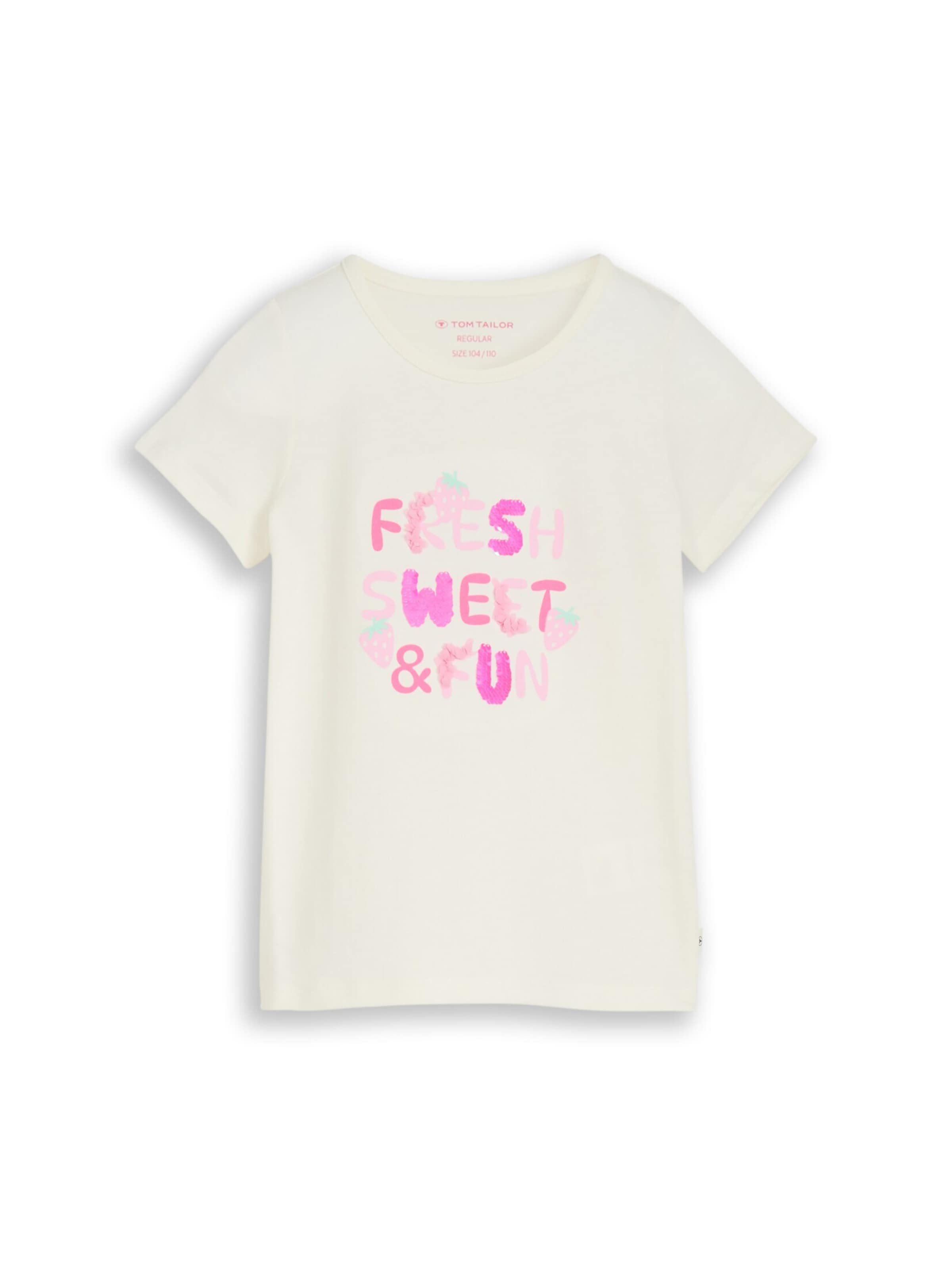 TOM TAILOR Shirt in White: front