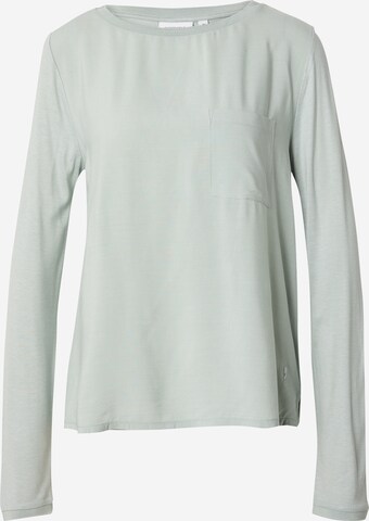 comma casual identity Shirt in Groen: voorkant