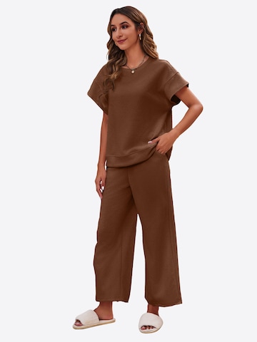 Imily Bela Domácí oblečení – hnědá