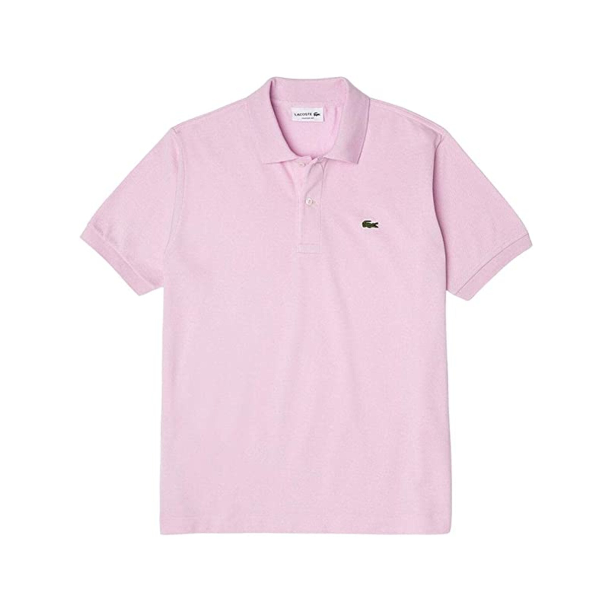 LACOSTE Тениска в розово: отпред