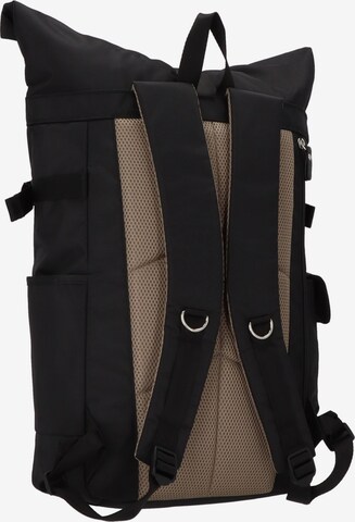 Harvest Label Backpack 'Naka' in Black