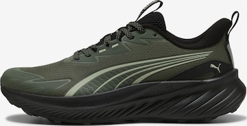 Baskets basses PUMA en vert : devant