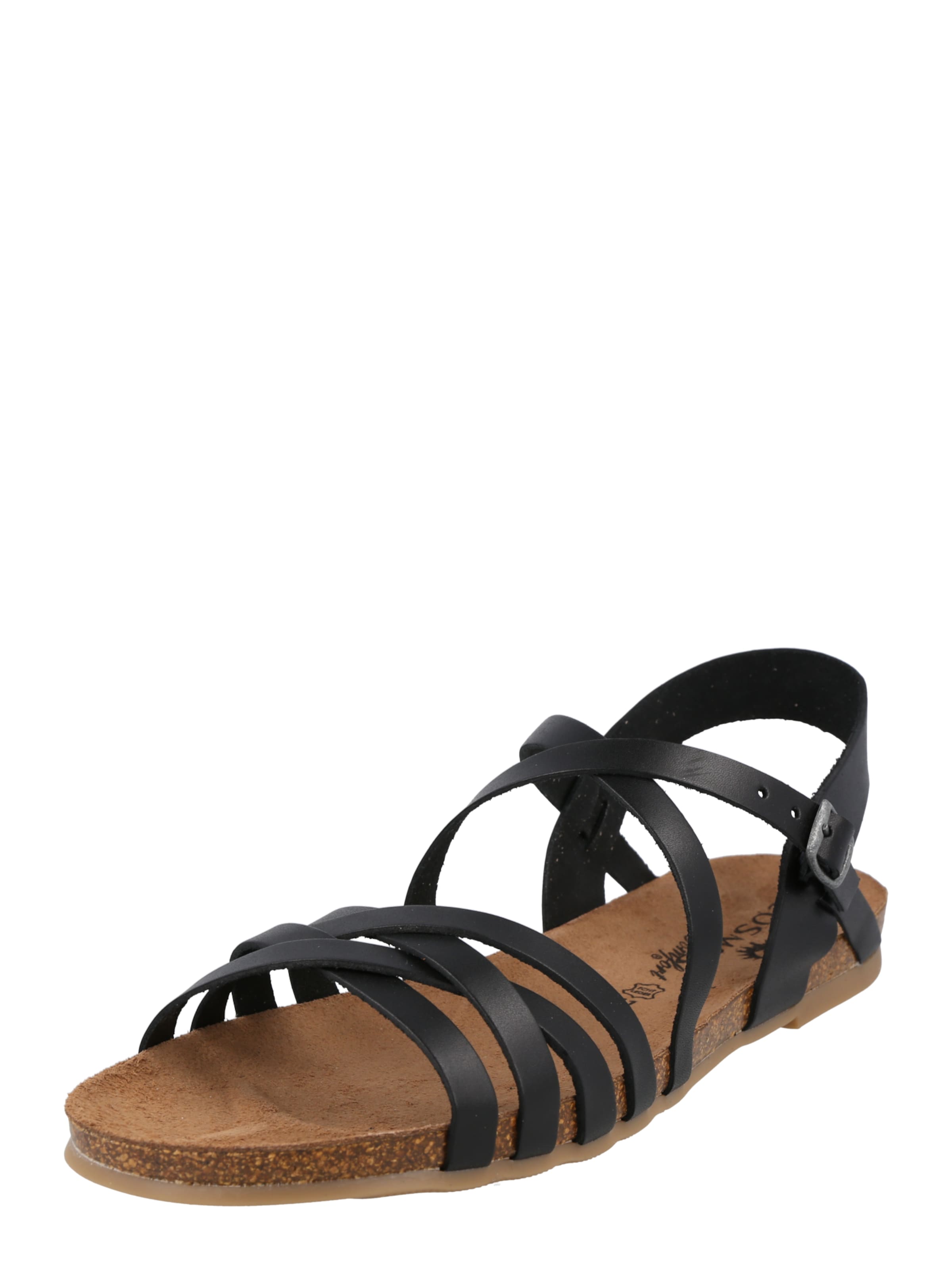 COSMOS COMFORT Strap sandal in Black: front