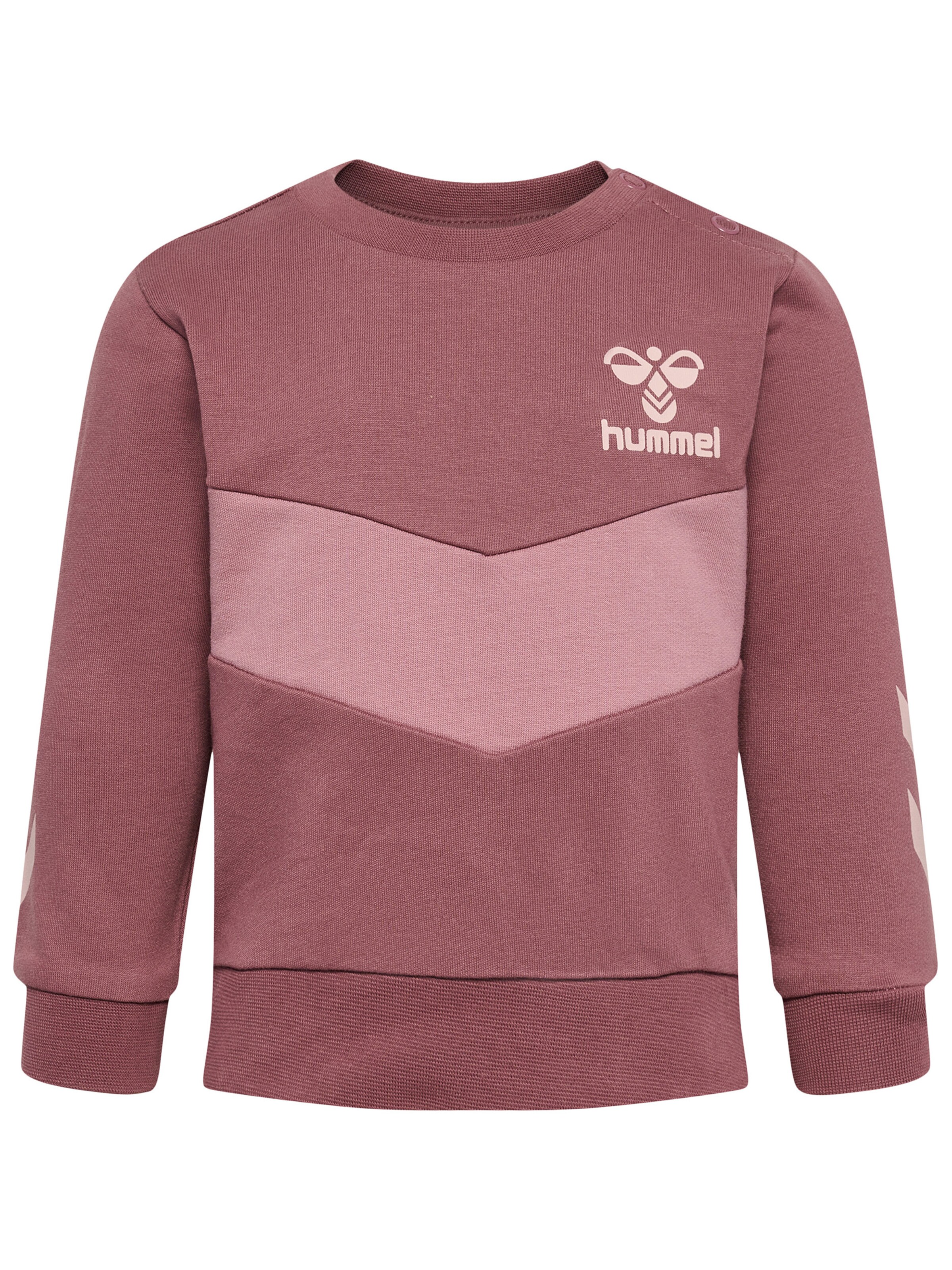 Hummel Sweatshirt 'NEEL' in Roze: voorkant