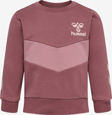 Hummel Sweatshirt 'NEEL' in Pink: front