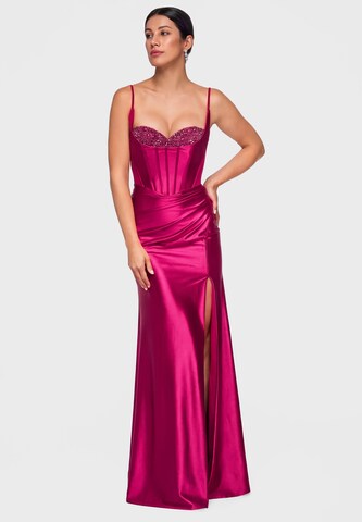 Ombre Evening dress in Pink
