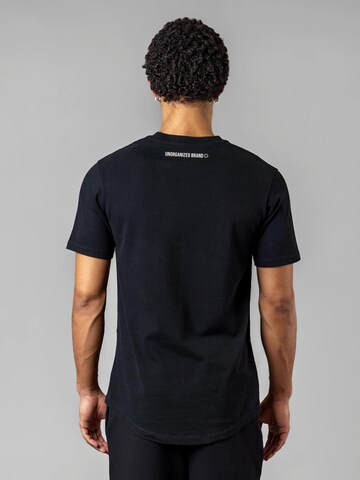 UNORGANIZED BRAND - Camiseta 'BASIC RUNDER SAUM T25' en negro