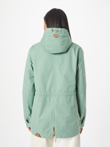 Ragwear Prehodna jakna 'Lenca' | zelena barva