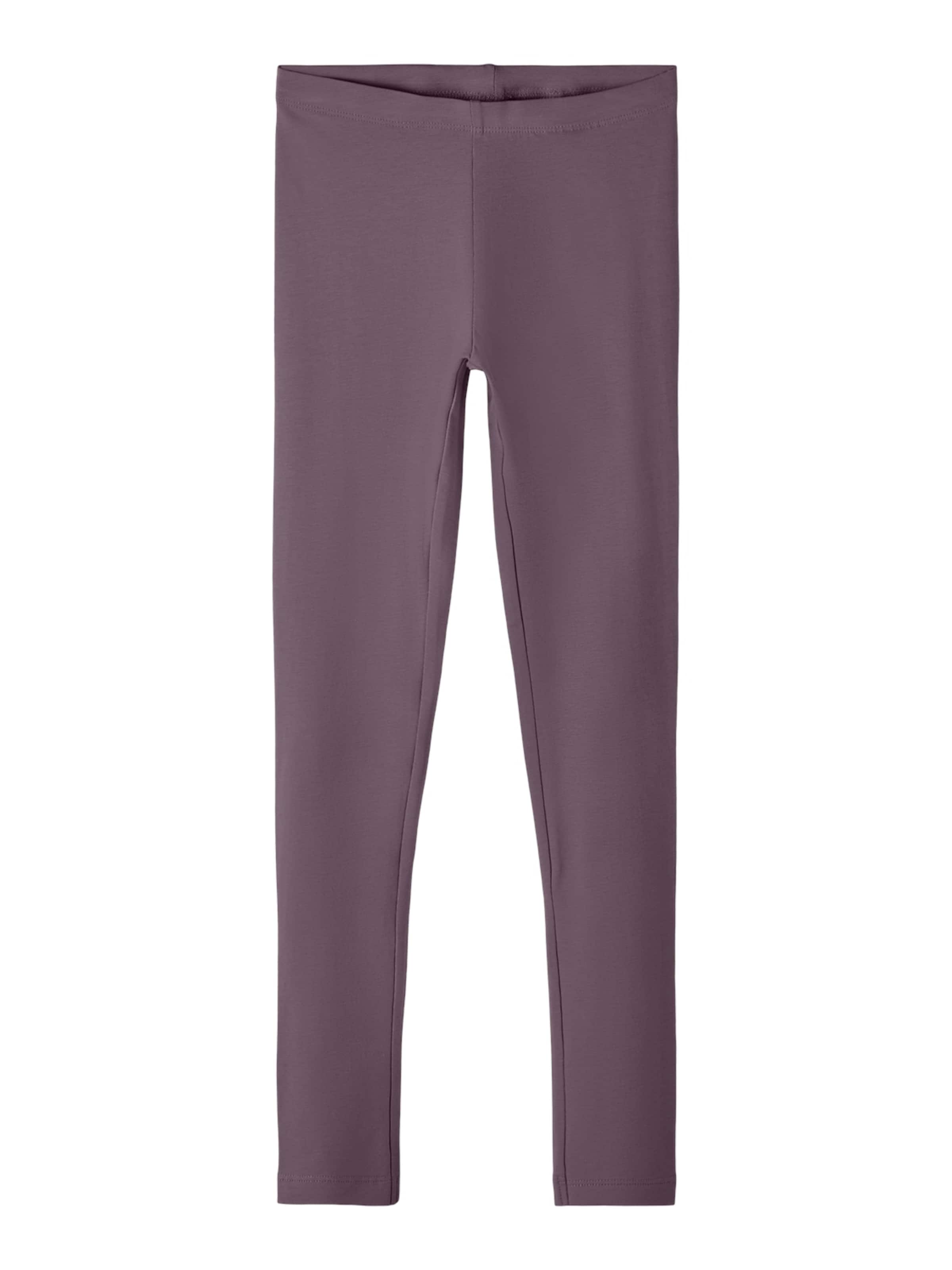 NAME IT - Skinny Leggings 'NKFVivian' em roxo: frente