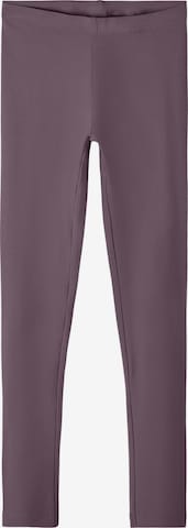 NAME IT - Leggings 'VIVIAN' em roxo: frente