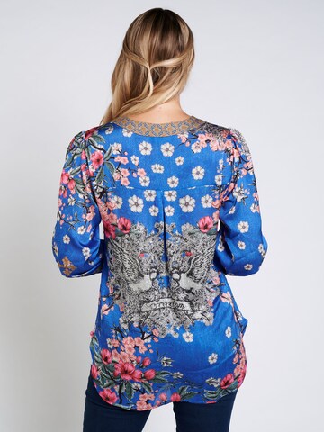 Schiffhauer Munich Blouse 'Paris' in Blauw