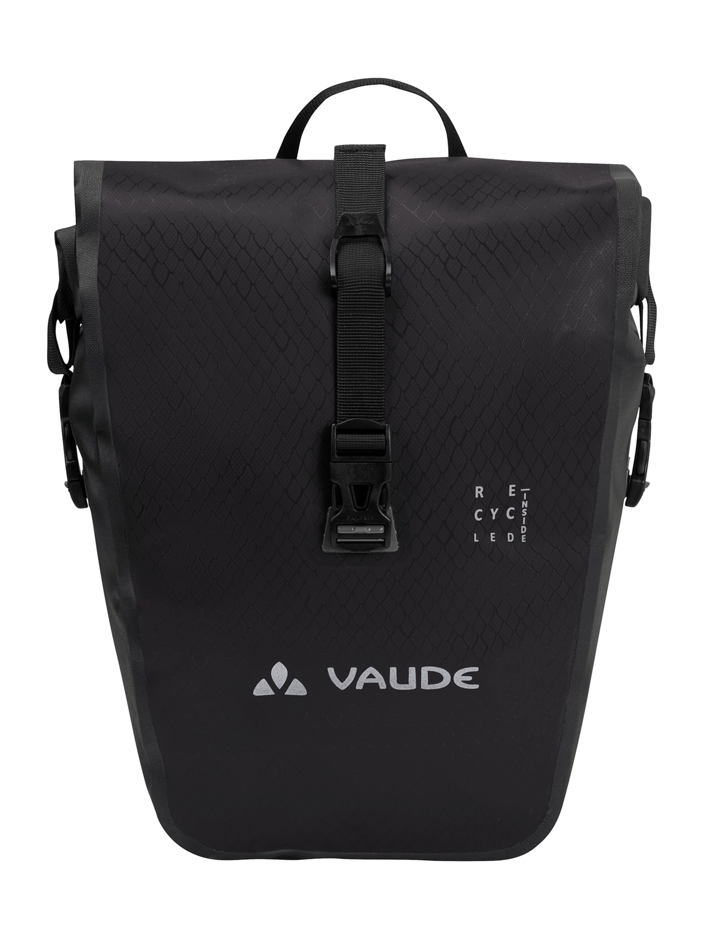 VAUDE Vorderradtaschen 'Aqua Front' in Schwarz: Vorderseite