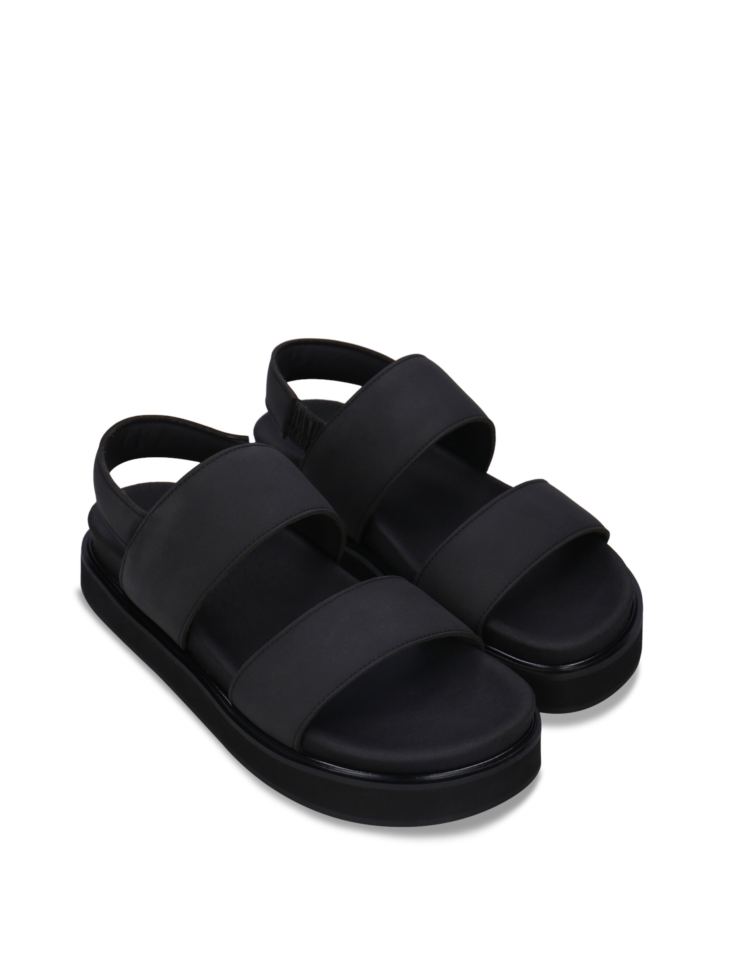 nae Vegan Shoes Sandały 'LAU' w kolorze czarny